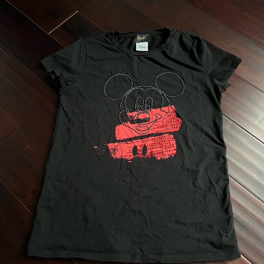 Liu Jo Black and Red Disney Shirt!
